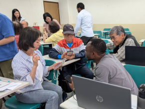 AI Bridges Generations: Taiwan Tech Students and seniors learn together.[ 27 May. 2025]Image
