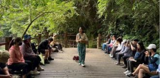 從Doing到Being 臺科大校友張庭瑋推動森林療癒，引導現代人慢下來